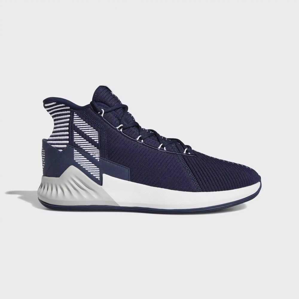Adidas D Rose 9 Tenis De Basketball Azules Para Hombre (MX-64426)